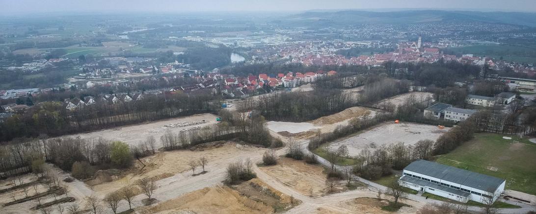 Luftbild Alfred-Delp-Quartier