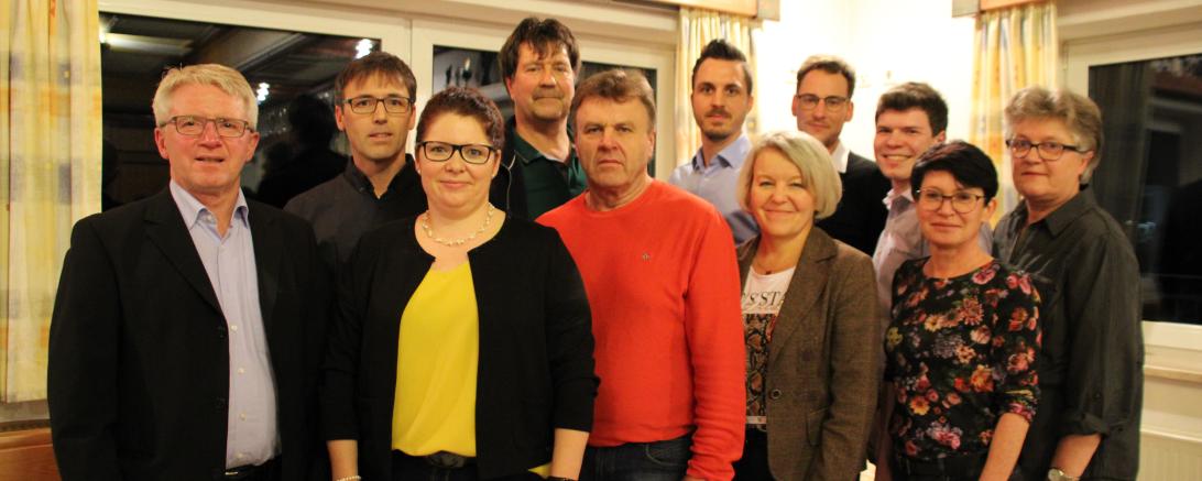 Kandidaten der CSU Wallerstein für die Gemeinderatswahl 2020