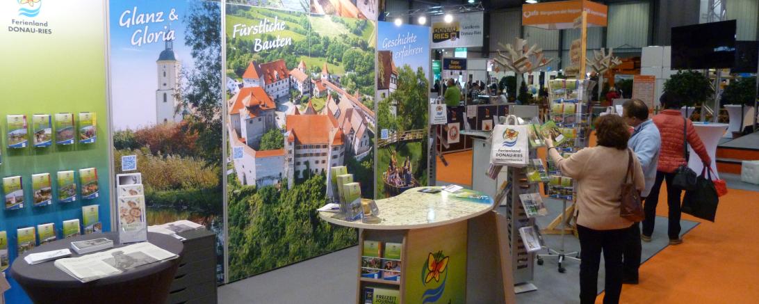 Messestand Ferienland Donau-Ries