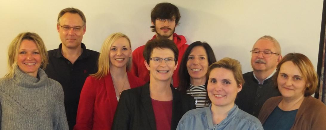 Das Bild zeigt die Wahlversammlung der SPD Harburg im Restaurant Zum Straußen.