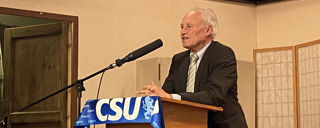 Erwin Huber in Mauren