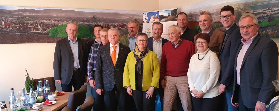 FREIE WÄHLER/PWG Wemding - Besuch Staatssekretär für Wirtschaft, Energie und Landesentwicklung