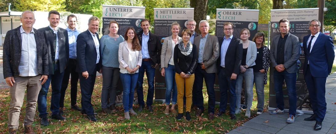 INTERREG-Projekt Lech-Radweg 