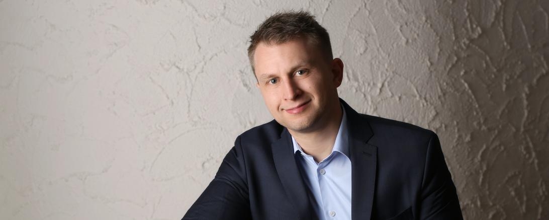 Bürgermeisterkandidat der PWG, Florian Mittler. 