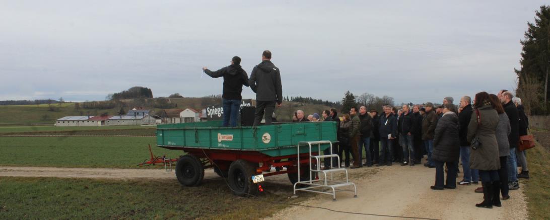 Ortstermin in Riedlingen 