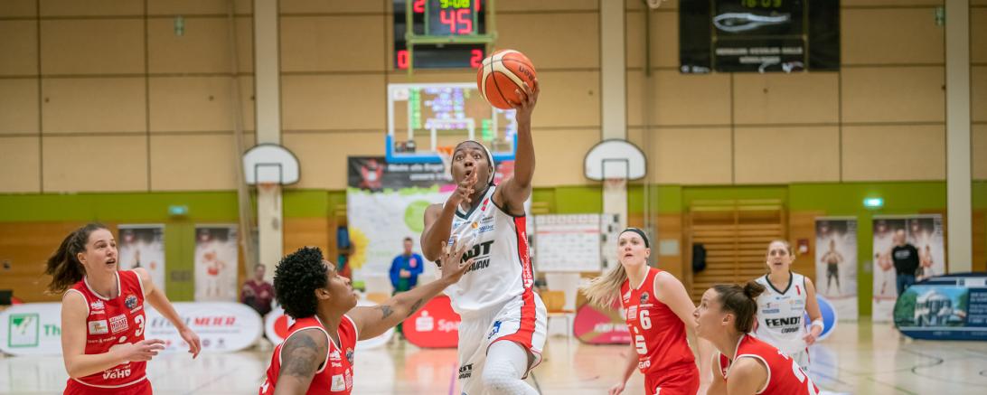 Die Nördlinger Flügelspielerin Danny McCray. 