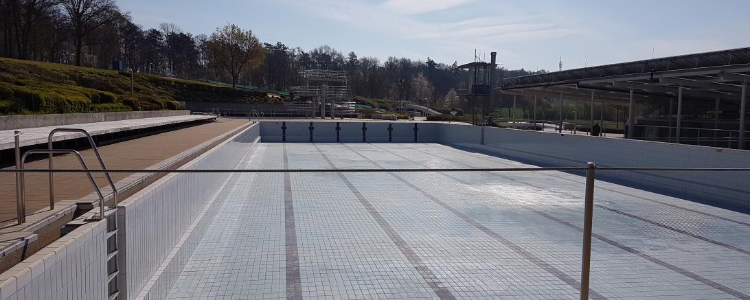 Das Freibad in Nördlingen 