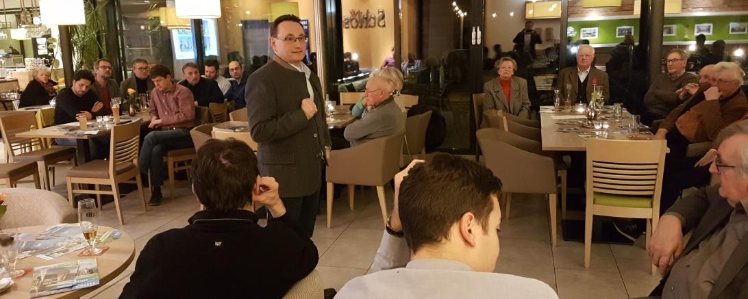 Die Veranstaltung "StadtratKreistagDirekt" der Nördlinger CSU.