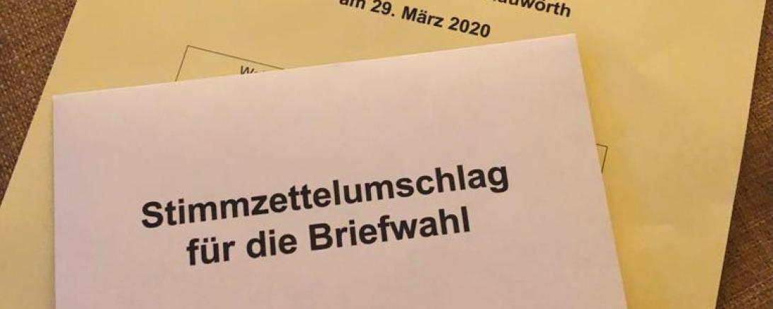 Briefwahlunterlagen