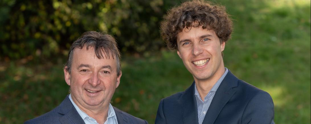 Nico Ach und Albert Riedelsheimer