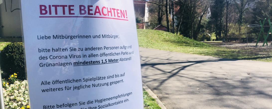 Corona-Hygienemaßnahmen der Stadt Donauwörth 