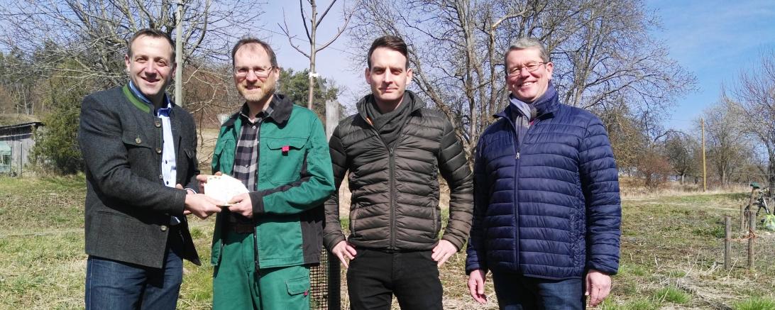 CSU Harburg unterstütz Baumpflanzaktion  in Heroldingen