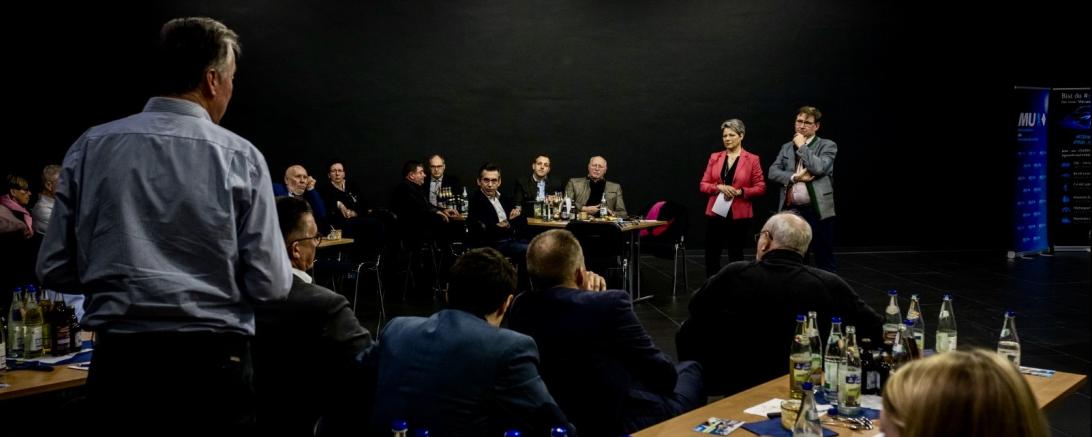 Die Veranstaltung der Mittelstands-Union Donau-Ries im Autohaus Abel+Ruf