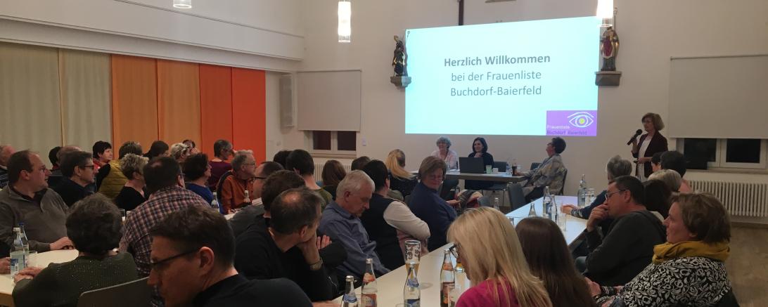 Politischer Aschermittwoch der Frauenliste Buchdorf-Baierfeld