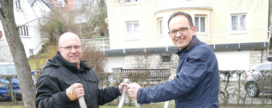 Neuer Crosstrainer am Johannisweiher