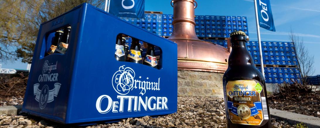 Die Oettinger Brauerei räumt bei der DLG- Prämierung dreifach ab. 