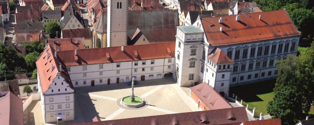 Luftbild Residenzschloss Oettinge