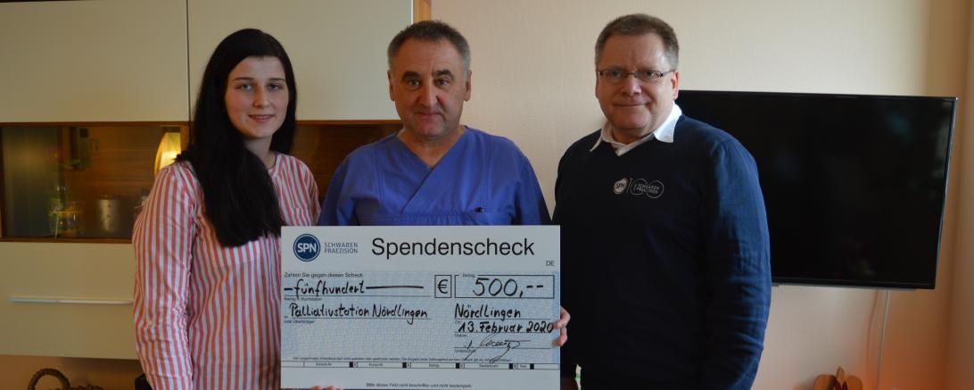SPN Spende an Palliativstation