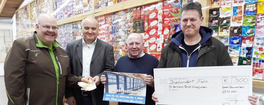 Spendenübergabe für den Dr.-Hermann-Fendt-Kindergarten in Asbach-Bäumenheim