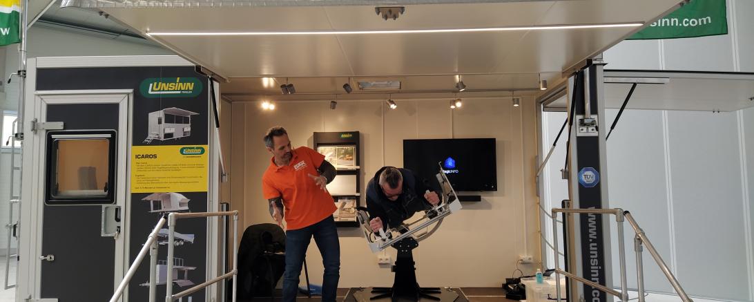 Am vergangenen Freitag veranstaltete die Firma UNSINN aus Holzheim ihren ersten Gesundheitstag.