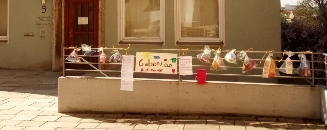 Gabenzaun in Donauwörth 