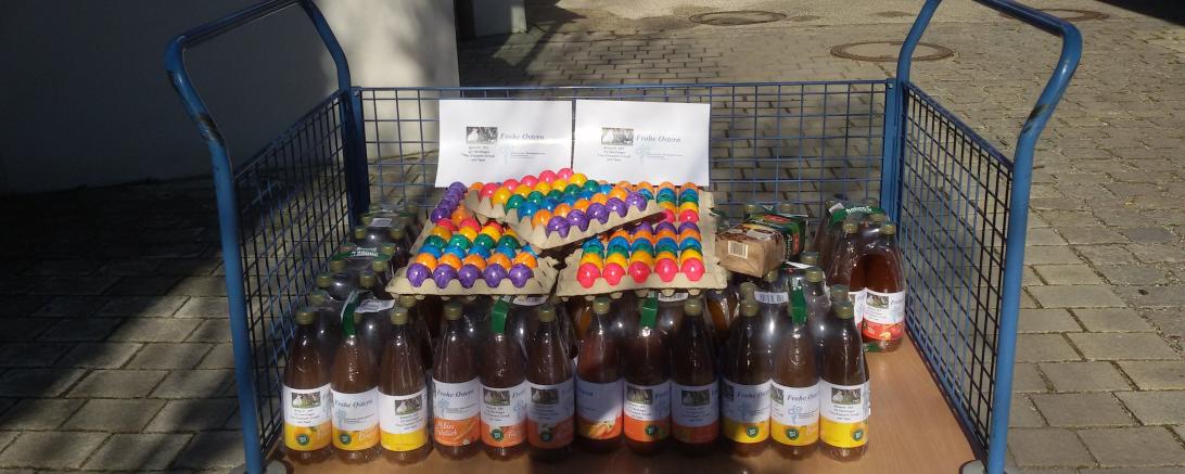 Saft und Ostereier