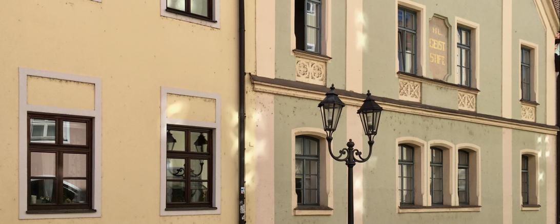 Außenansicht des Bürgerspitals Donauwörth