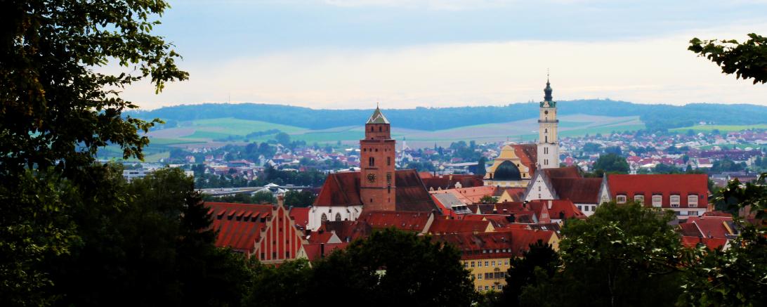 Panorama der Stadt Donauwörth