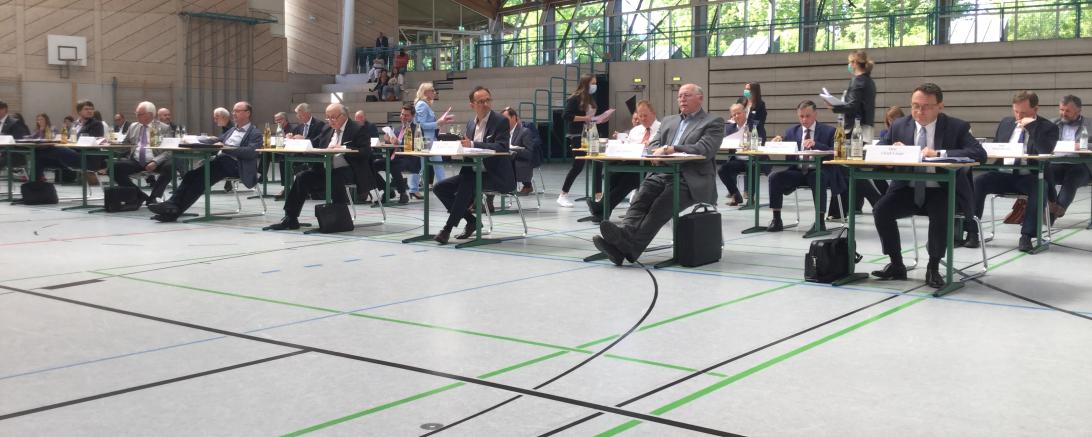 Letzte Papierflut im Kreistag 2020