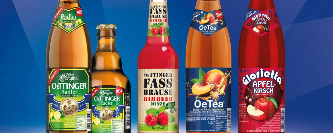 Fruchtig, erfrischend und ohne Alkohol: OeTTINGER präsentiert Produkt- innovationen für den Sommer