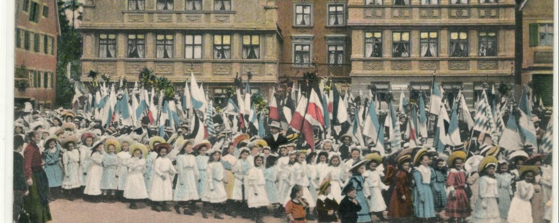 Stabenfest Postkarte 