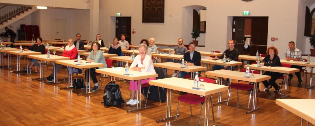 Zu einem ersten Treffen nach längerer Zeit, hatte Oberbürgermeister Wittner, die Vertreter der Einrichtungen in den Stadtsaal geladen. 