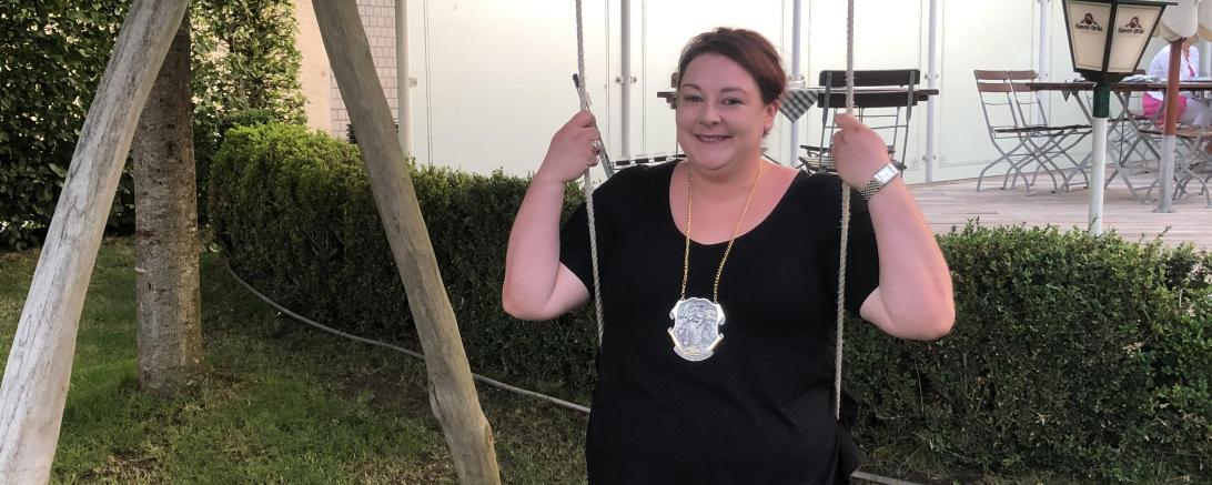 An der Generalversammlung des Faschingsclub wurde Lea Schumann der große Verdienstorden für besondere Leistungen überreicht. 