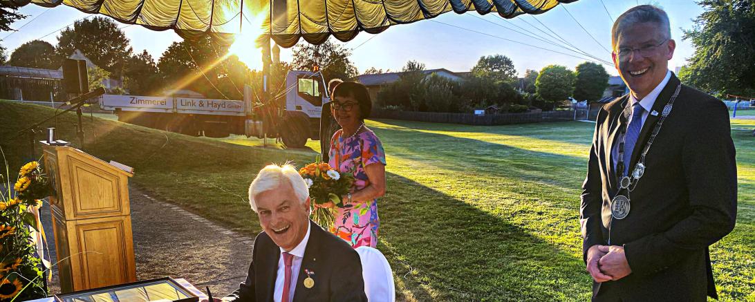 Altbürgermeister Albert Lohner verabschiedet 