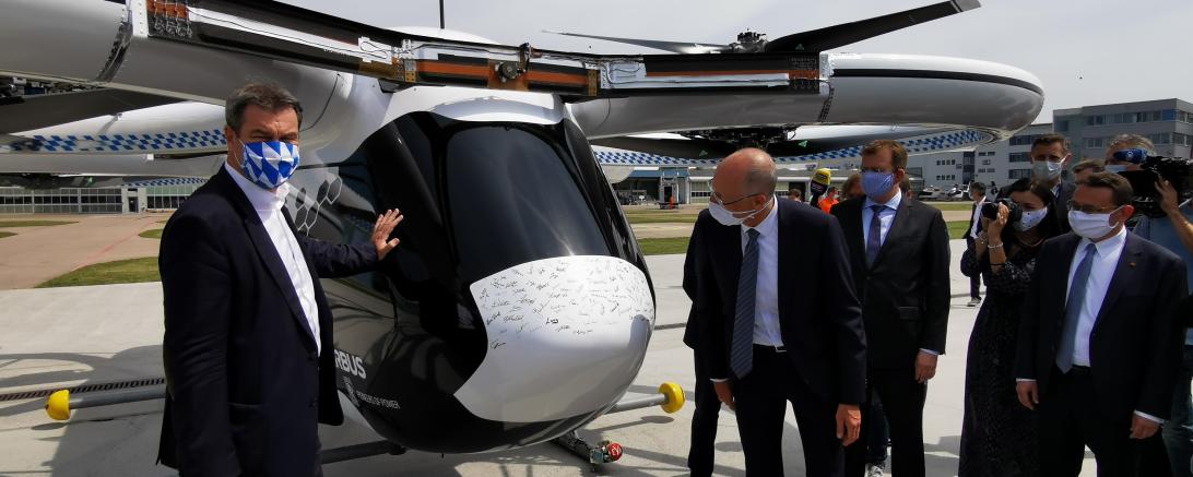 Markus Söder Airbus Helicopters