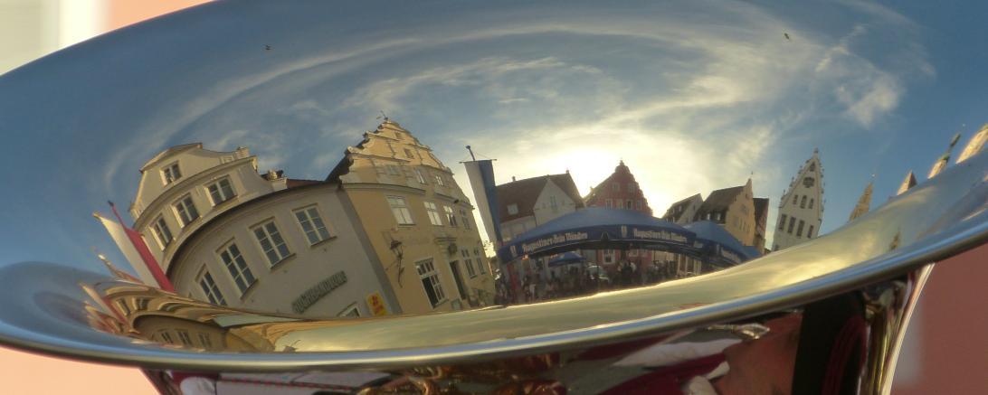 Musik am Marktplatz in Wemding
