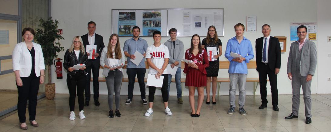 Gruppenfoto der Berufsbesten 