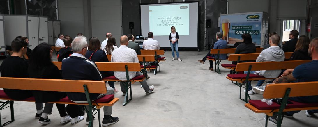 Azubi-Eltern-Kennenlerntag bei der Firma Unsinn. 