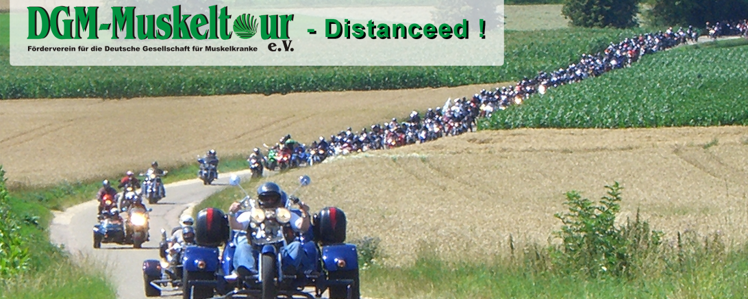 Die für dieses Jahr geplante Motorrad-Rundfahrt wird doch stattfinden, auch wenn etwas anders als gewohnt. Als erste Muskeltour wird diese erstmalig „coronagerecht“ mit Distanz unter dem Motto „Mit Distanz und PS“ durchgeführt.