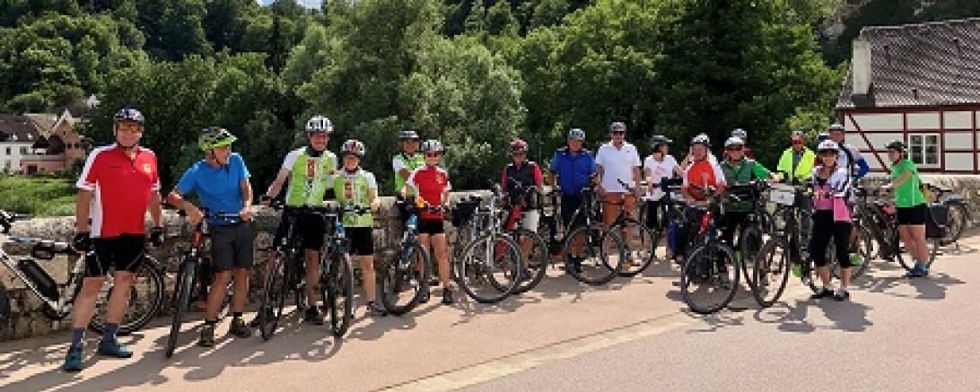 Radeln mit Leo Schwager