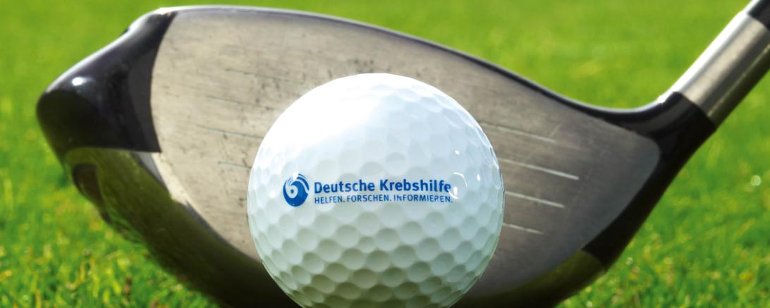 Golfball Deutsche Krebshilfe
