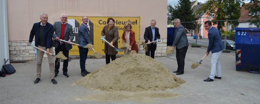 Spatenstich Gymnasium Donauwörth