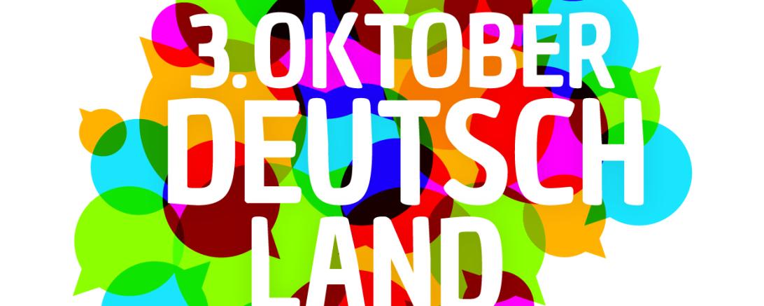 Karte zum 3. Oktober - Deutschland singt