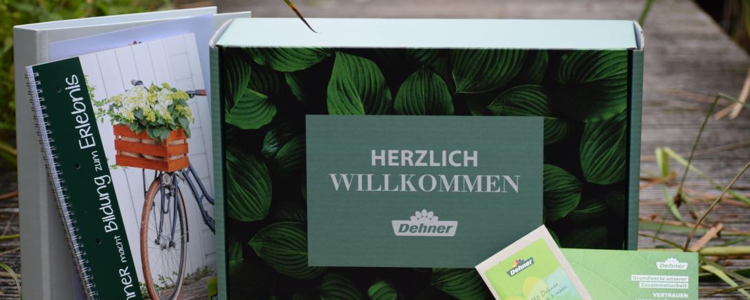 Wilkommensgeschenk von Dehner