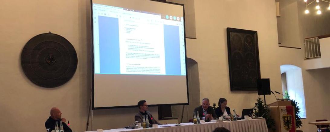 Preisrichtervorbesprechung im Stadtsaal „Klösterle“