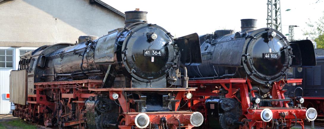 Die Dampflocks des Bayrischen Eisenbahnmuseums