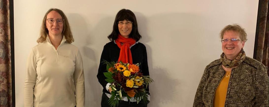Von links nach rechts: Kathrin Kelichhaus, Renate Moll, Siegrun Fischbach