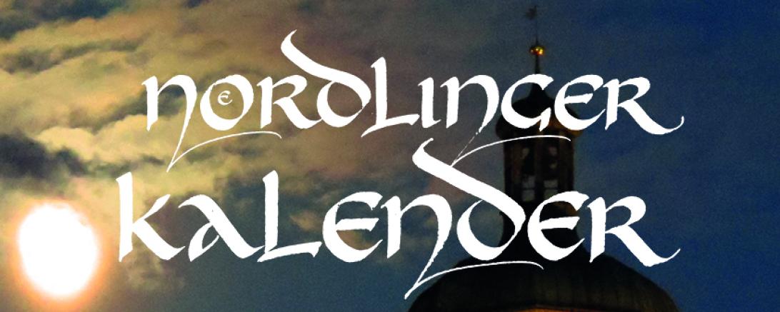 Das Bild zeigt das Cover des neuen Nördlinger Kalenders