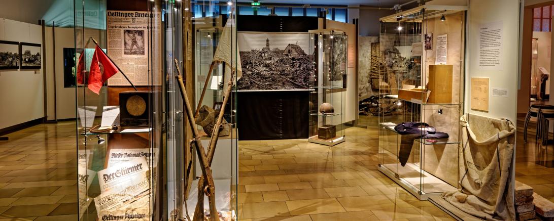 Die aktuelle Sonderausstellung „Heimat um 1945“ im Heimatmuseum Oettingen 