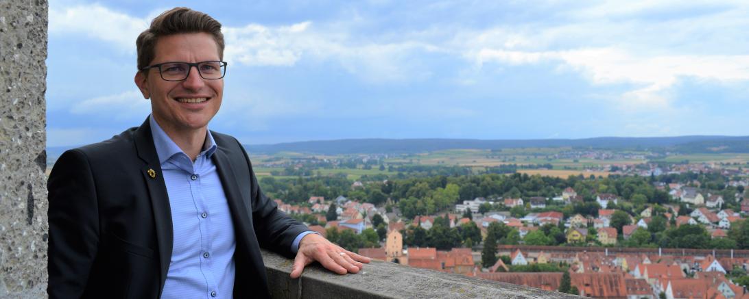 David Wittner auf dem Daniel (gespiegelt)